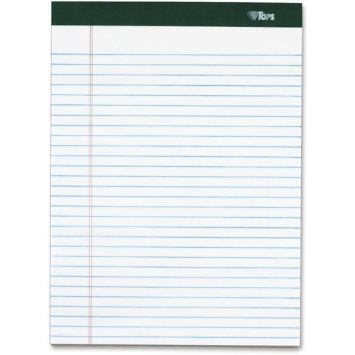 Docket Ruled Pad: 100 Sheets, Narrow Ruled